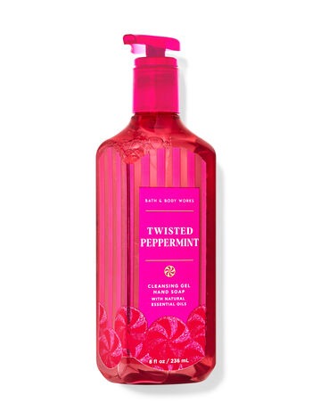Twisted Peppermint Cleansing Gel Hand Soap