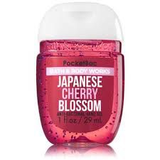 Japanese Cherry Blossom Pocketbac Anti-Bacterial Hand Gel