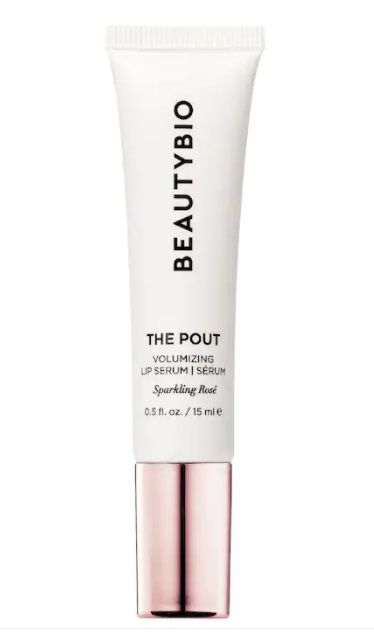 Beautybio The Pout Sparkling Rosé Hyaluronic Acid Collagen Plumping Lip Serum