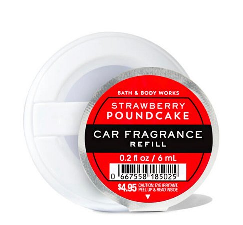 Strawberry Pound Cake Car Fragrance Refil