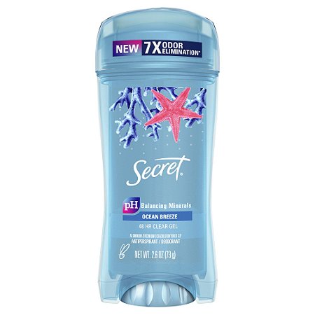 Secret Fresh Antiperspirant and Deodorant Clear Gel - Oceanside