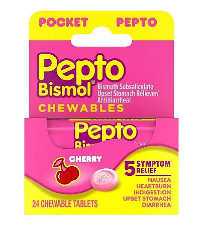Pepto-Bismol Pocket Chewable Tablets