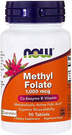 Now Foods Methyl Folate - 1.000 mcg