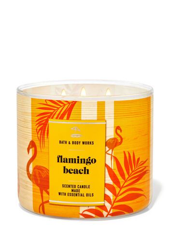 Flamingo Beach 3-Wick Candle