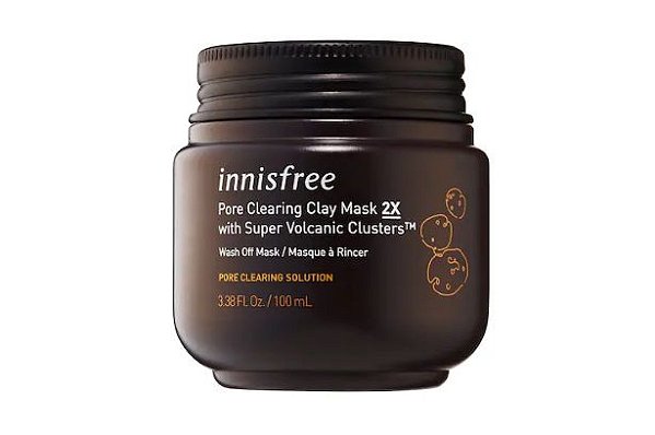 Innisfree Super Volcanic Clusters Pore Clearing Clay Mask