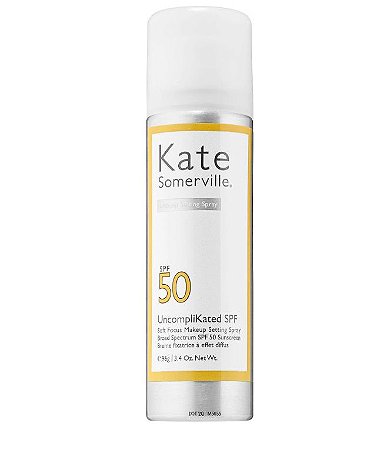 Kate Somerville UncompliKated SPF 50 Soft Focus Makeup Setting Spray