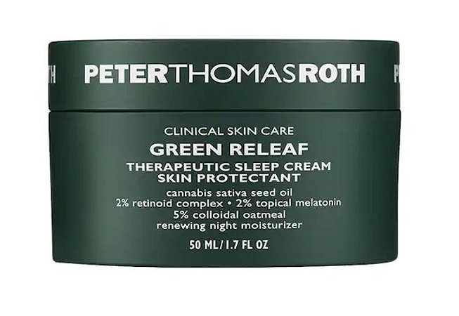 Peter Thomas Roth Green Releaf Therapeutic Sleep Cream