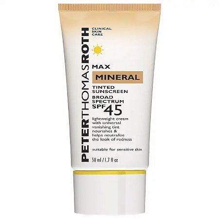 Peter Thomas Roth Max Mineral Tinted Sunscreen Broad Spectrum SPF 45