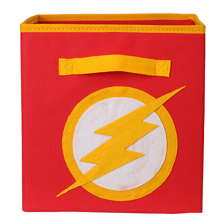Caixa de Herois Flash Organizadora de Brinquedos