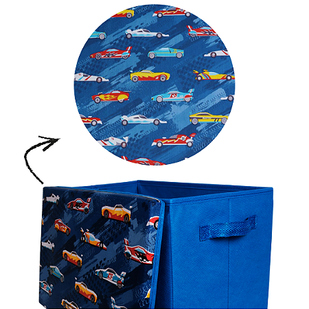 Caixa Organizadora Baú Brinquedos Multiuso 33 LTS