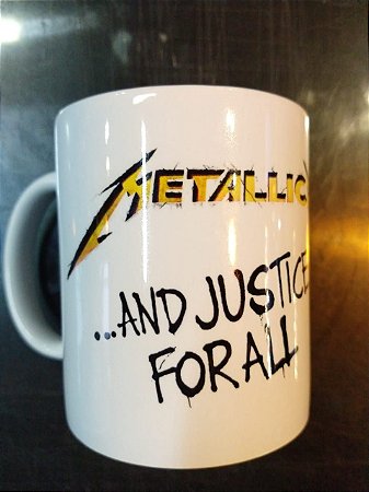 Caneca Metallica - And Justice For All