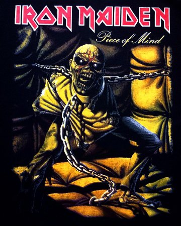 Camiseta Iron Maiden - Piece of Mind