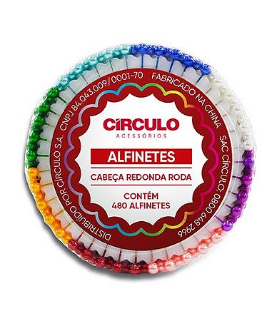 DISCO DE ALFINETE CIRCULO - PEQUENO