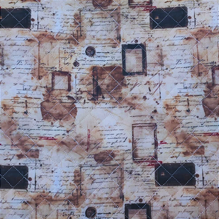 TECIDO MATELASSADO NYLON IMPERMEÁVEL  PAPIRO - QUILT RETO - PREÇO DE 0,50 X 1,45