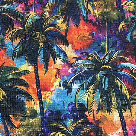 NYLON ACQUA DECOR TROPICAL  - PREÇO DE 0,50 x 1,40