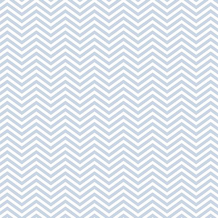 TECIDO 100% ALGODÃO CHEVRON AZUL CLARO E BRANCO- PREÇO DE 0.50 x 1,50