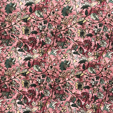 TECIDO DIGITAL MICROFIBRA 400 FIOS 1000 TONS FLORAL 13 - PREÇO DE 0,50 x 1,35M