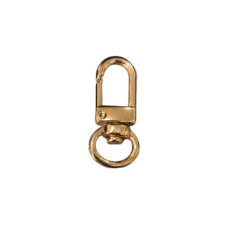 MOSQUETE DOURADO BASE REDONDA 1,0cm ESP
