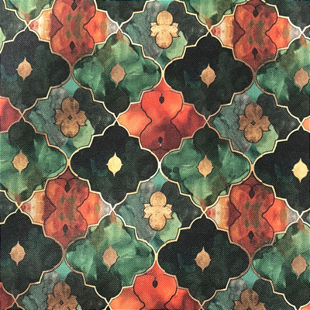 NYLON ACQUA DECOR ARABE 3 - PREÇO DE 0,50 x 1,40