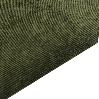 VELUDO COTELE DUBLADO VERDE MUSGO 0,50 X 1,40 MT