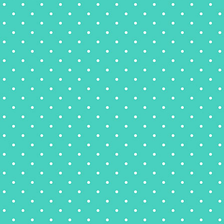 TECIDO TRICOLINE 100% ALGODÃO MICRO POÁ TURQUESA - PREÇO DE 0,50 x 1,50MT