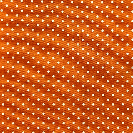 TECIDO 100% ALGODÃO MINI POÁ LARANJA - PREÇO DE 0,50 x 1,50MT