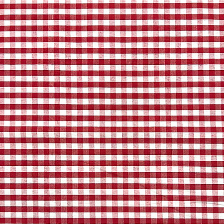 TECIDO MISTO IGARATINGA MINI XADREZ VERMELHO - PREÇO 0,50M X 1,50M