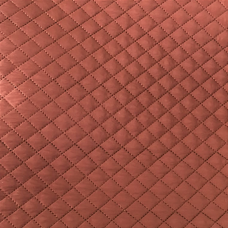 TECIDO MATELASSADO NYLON IMPERMEÁVEL CHOCOLATE QUILT MINI RETO - PREÇO DE 0,50 X 1,45