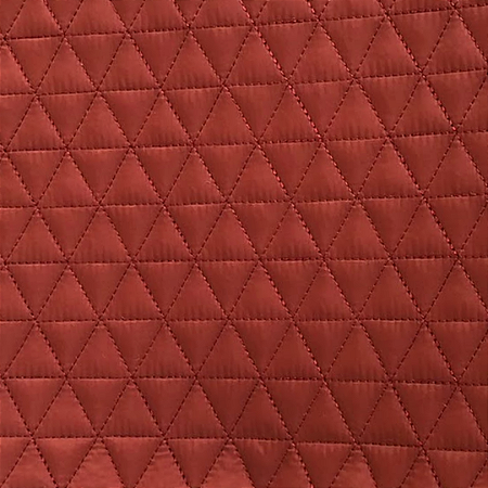 TECIDO MATELASSADO NYLON IMPERMEÁVEL MARSALA QUILT TRIANGULOS - PREÇO DE 0,50 X 1,45