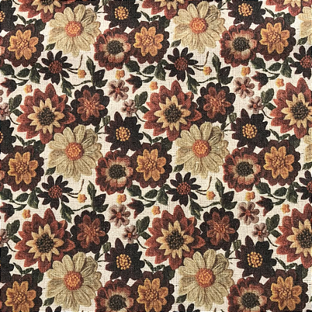 LINHO ESTAMPADO FLORAL CLÁSSICO - 1000TONS - PREÇO DE 1,0 X 1,35 MT