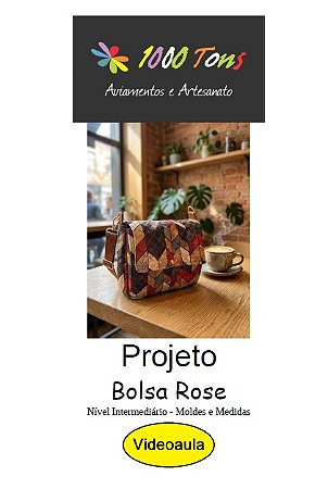 PROJETO BOLSA ROSE + VIDEO AULA NO FACEBOOK