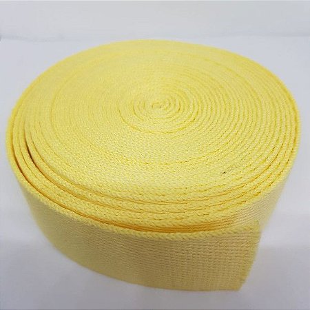 ALÇA CHIC 3CM - AMARELO CLARO - PREÇO POR METRO