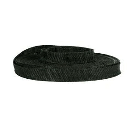 ALÇA DE NYLON REFORÇADA 2,5CM PRETO - PREÇO POR METRO