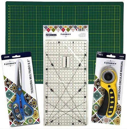 KIT PARA PATCHWORK A3 INICIANTE LANMAX