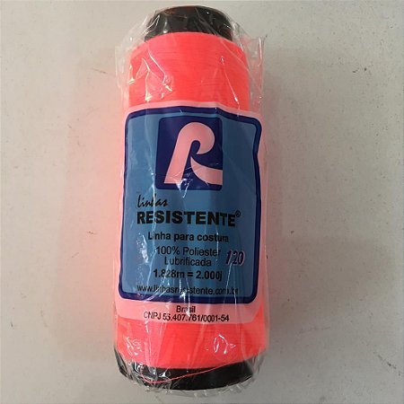 LINHA PARA COSTURA RESISTENTE 120/2000J - ROSA NEON 264