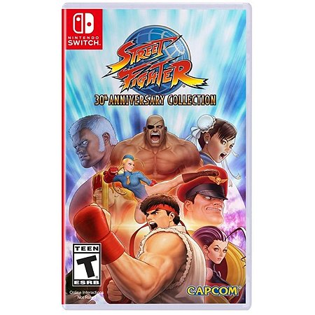 Street Fighter 30th Anniversary Collection - SWITCH - Usado [EUA]