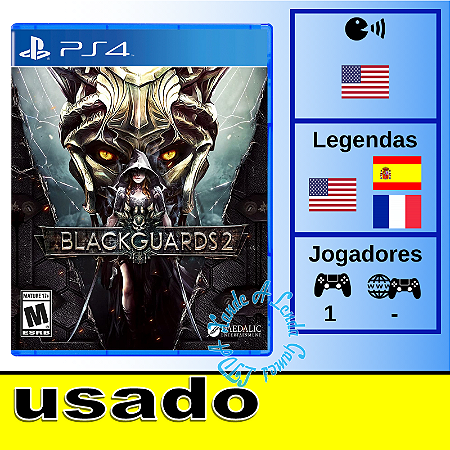 Blackguards 2 - PS4 - Usado