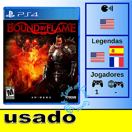 Jogo PS4 rpg Bound By Flame Mídia Física Novo Lacrado em Promoção