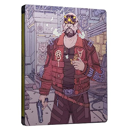 Cyberpunk 2077 Edição Steelbook Maelstrom - PS4 / PS5