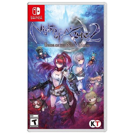 Nights of Azure 2 Bride of the New Moon - SWITCH - Usado [EUA]