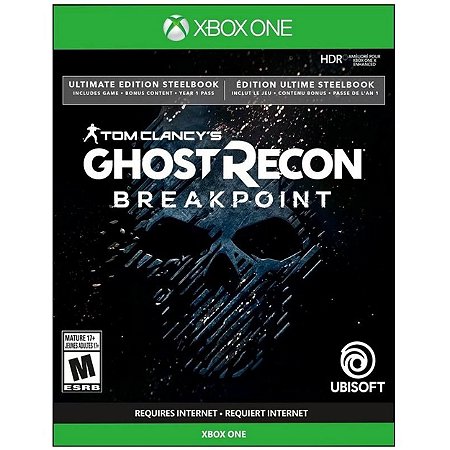 Tom Clancy's Ghost Recon Breakpoint Ultimate Edition Steelbook - XBOX ONE