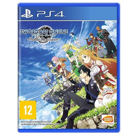 Sword Art Online Hollow Realization - PS4 - Usado