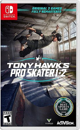 Tony Hawk's Pro Skater 1 + 2 - SWITCH [EUA]