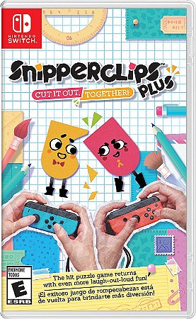Snipperclips Plus Cut It Out Together - SWITCH [EUA]