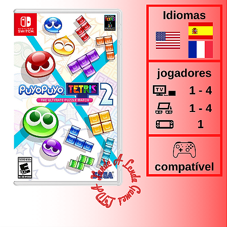 Puyo Puyo Tetris 2 Launch Edition - SWITCH [EUA]