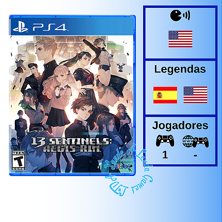 13 Sentinels Aegis Rim - PS4 [EUA]