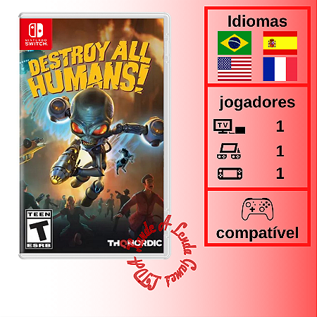 Destroy All Humans! - SWITCH [EUA]