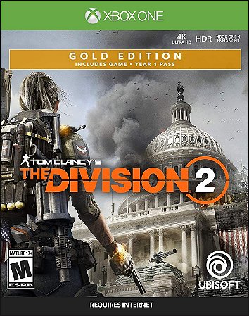Tom Clancy's The Division 2 Gold Edition Steelbook - XBOX ONE
