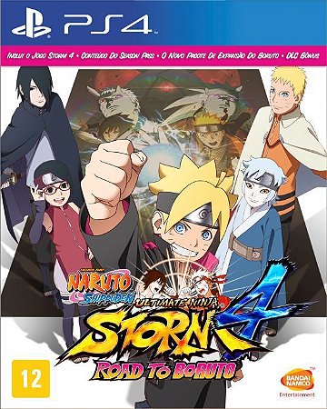 Naruto Shippuden Ultimate Ninja Storm 4 Road To Boruto - PS4 - Usado