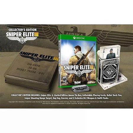 Sniper Elite 3 Collector's Edition - XBOX ONE